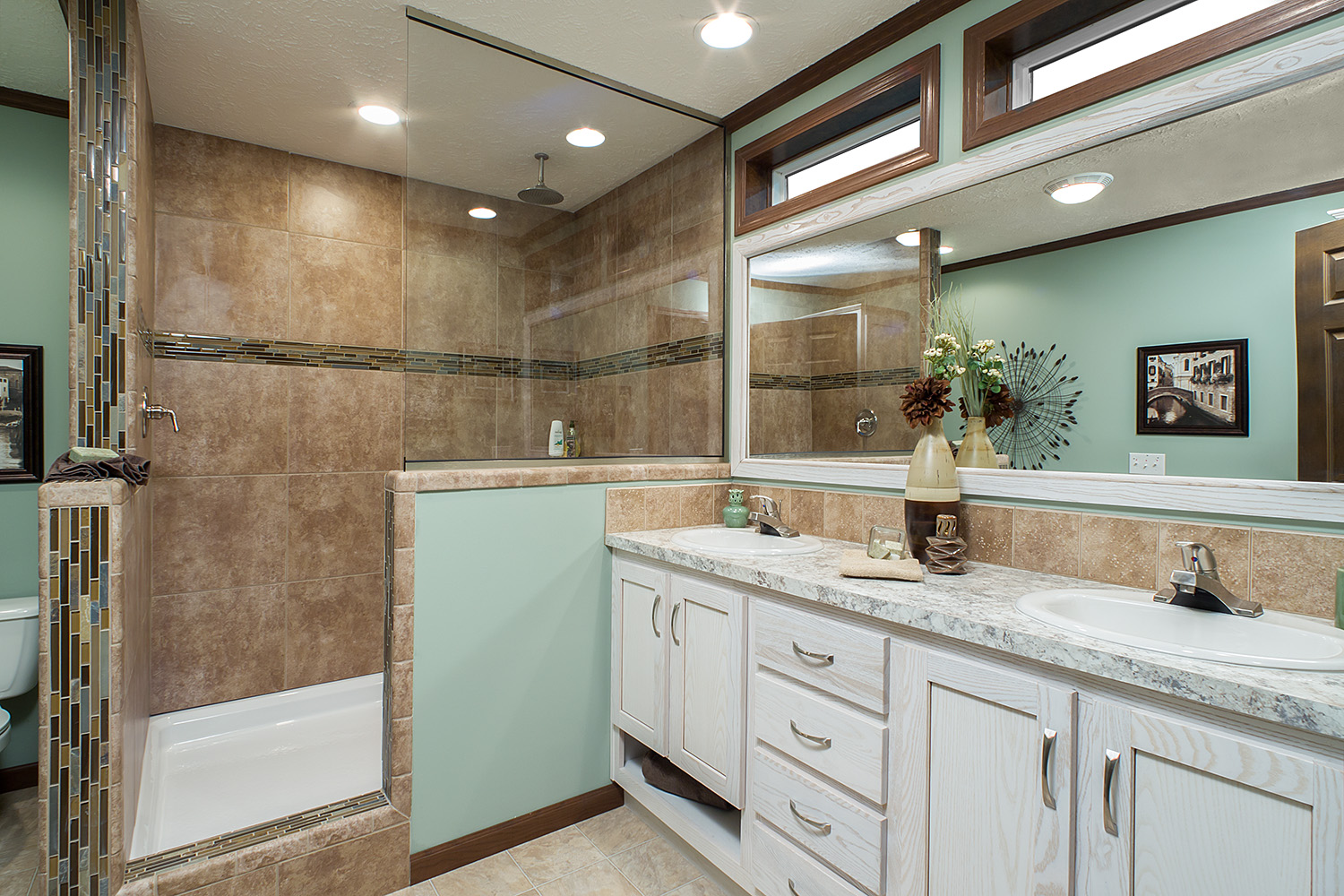 bathroom sample board